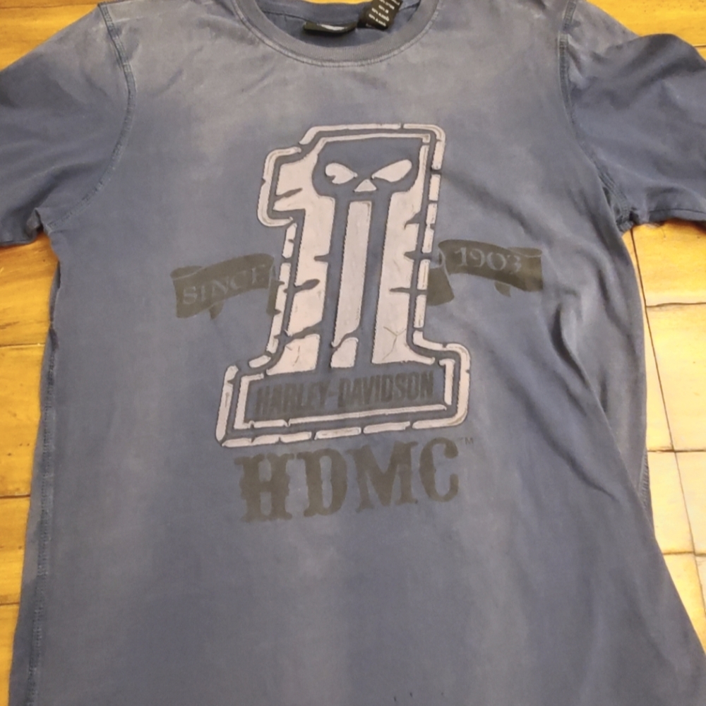 Harley Davidson faded t-shirt, Large